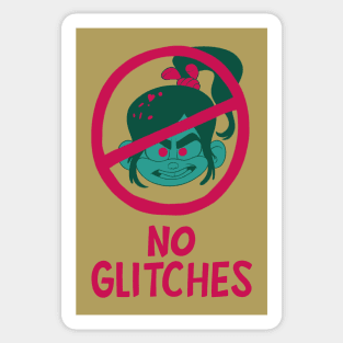 No Glitches Sticker